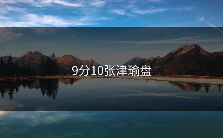 9分10张津瑜盘